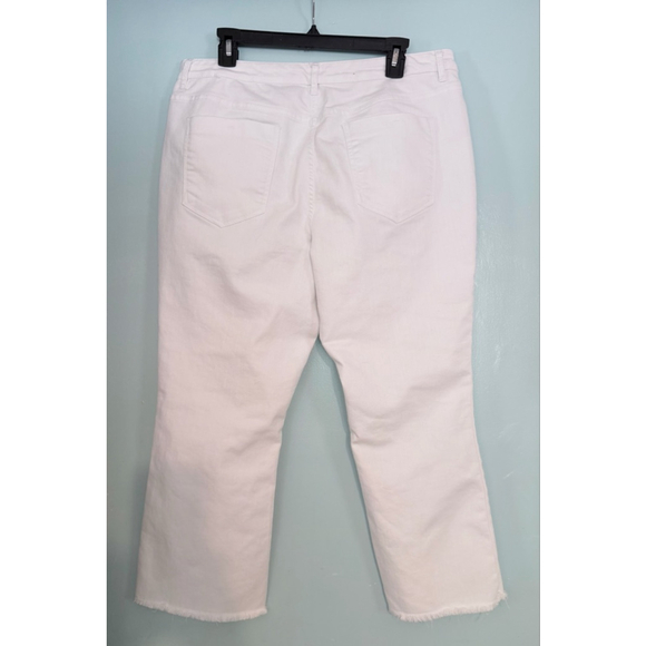 Studio Park Ankle & Cropped Jeans 14P White - Picture 2 of 3